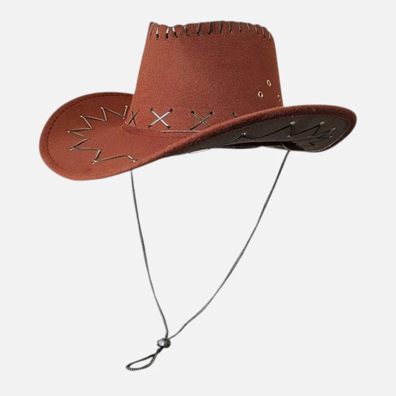 Chapeau Femme Cowboy Mariage – Roselyn