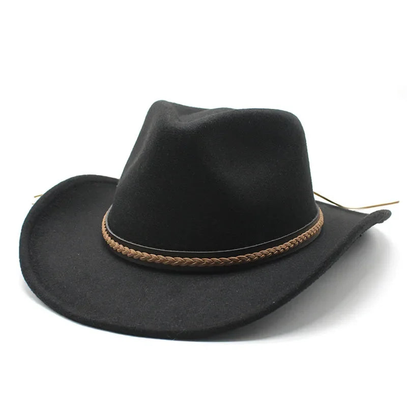 Chapeau Unisexe Cowboy Feutre Hiver – Westoria