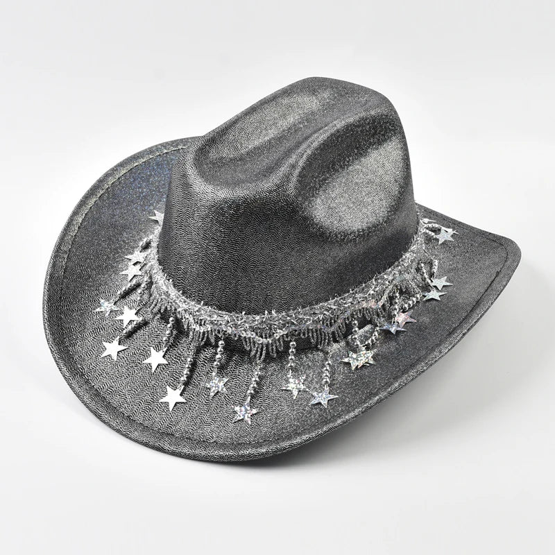 Chapeau Femme Fedora Sequins Strass – Glimmeron