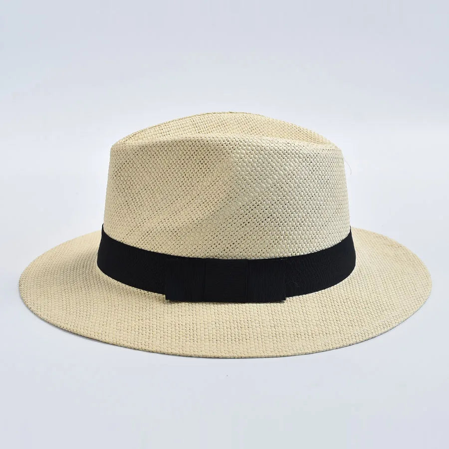 Chapeau Unisexe Trilby Panama Paille Été – Solaryn