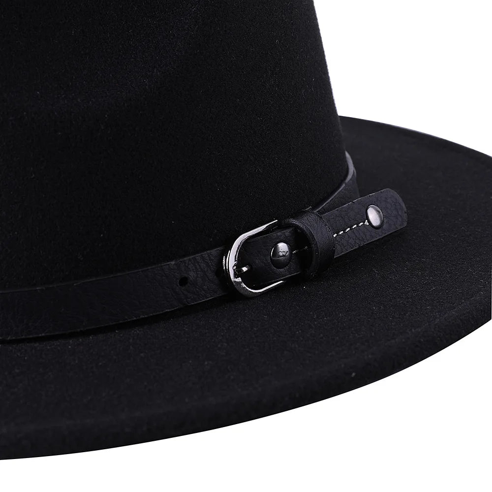 Chapeau Unisexe Fedora Laine Large Bord – Brookwell