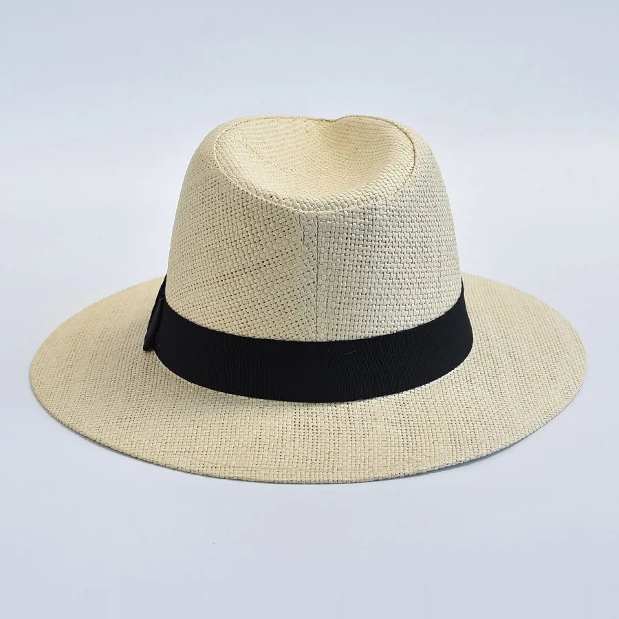 Chapeau Unisexe Trilby Panama Paille Été – Solaryn