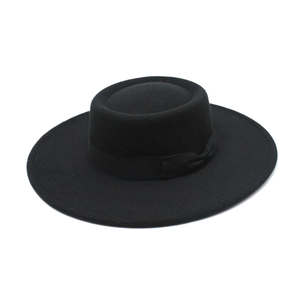 Chapeau Femme Fedora Feutre Nœud Français – Montfleur