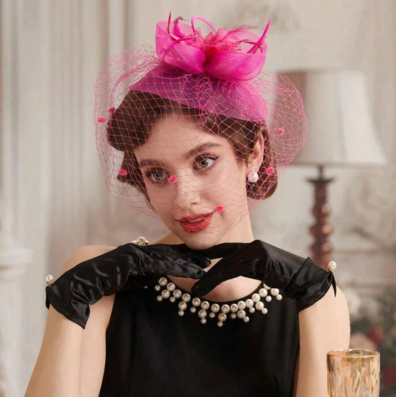 Chapeau Femme Fascinator Élégant – Veliora