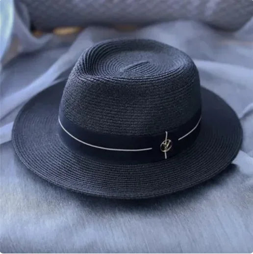 Chapeau Unisexe Fedora Panama Paille Été – Solvyn