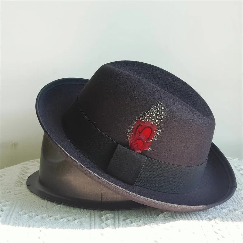 Chapeau Unisexe Fedora Vintage Feutre – Hamborn