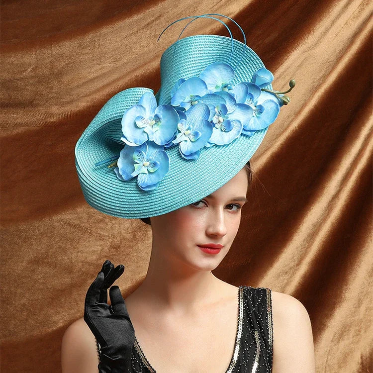 Chapeau Femme Fascinator Mariage Luxe – Déliora