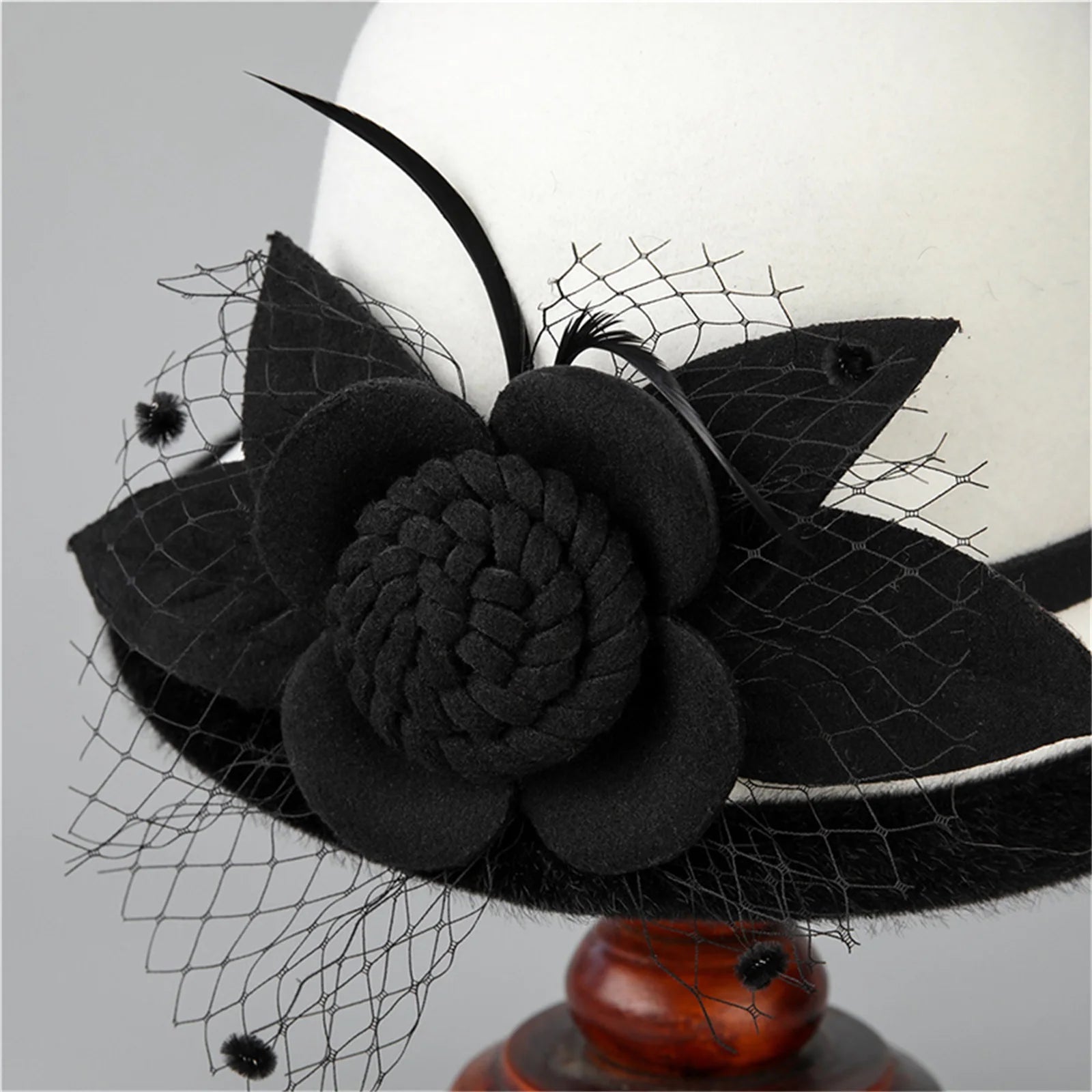 Chapeau Femme Melon Vintage Fleurs – Bellewick