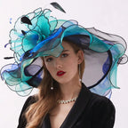 Chapeau Femme Fascinator Derby Organza – Florwick