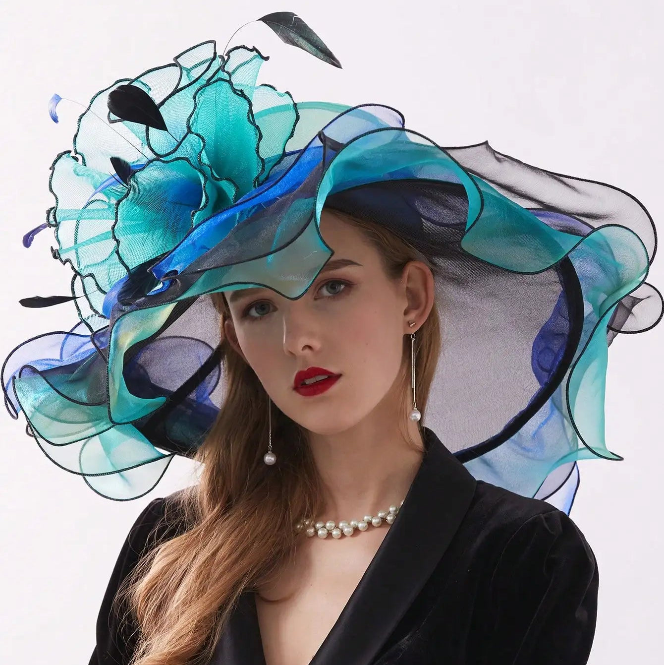 Chapeau Femme Fascinator Derby Organza – Florwick