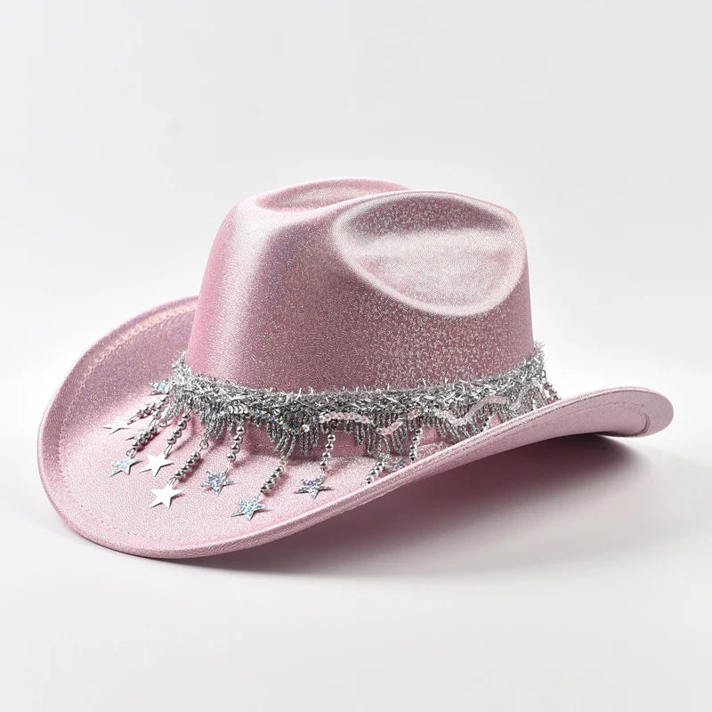 Chapeau Femme Fedora Sequins Strass – Glimmeron