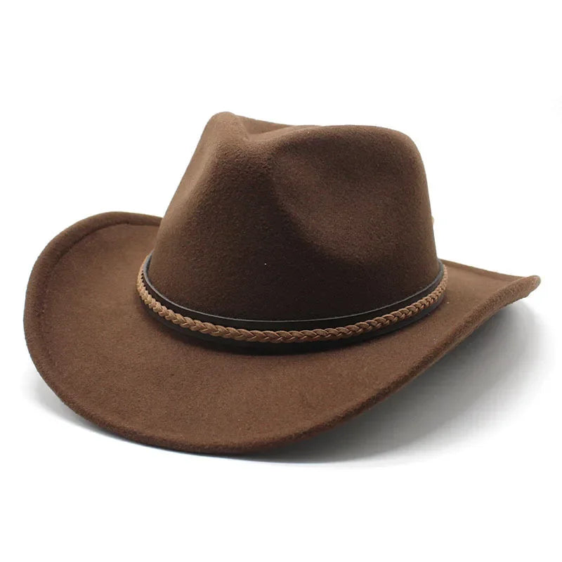 Chapeau Unisexe Cowboy Feutre Hiver – Westoria
