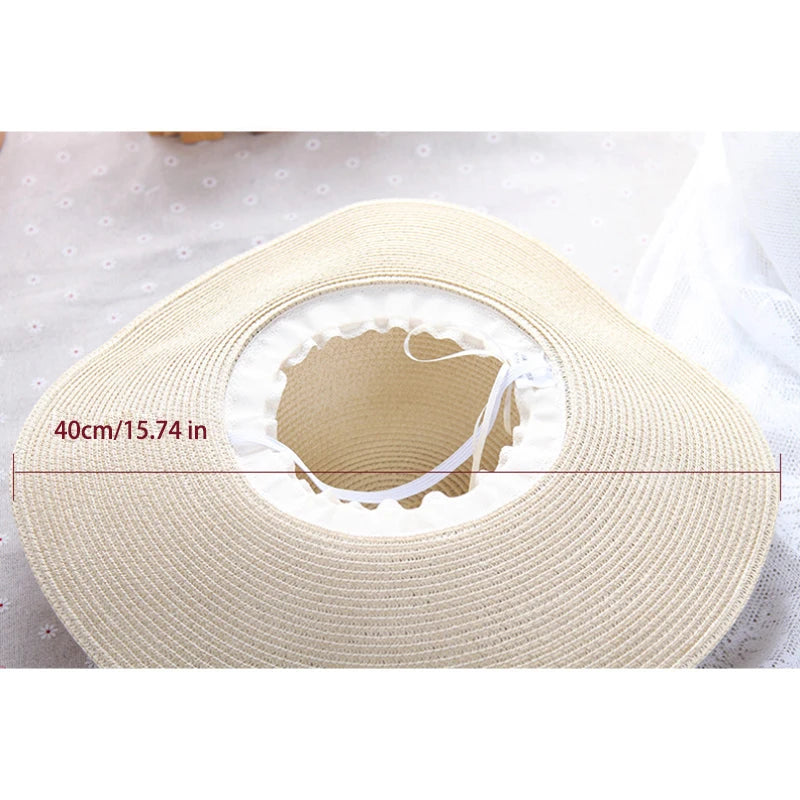 Chapeau Femme Paille Pliable Large Bord – Sunella