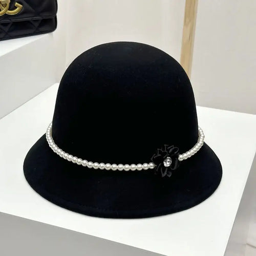 Chapeau Femme Béret Laine Vintage – Perlyne