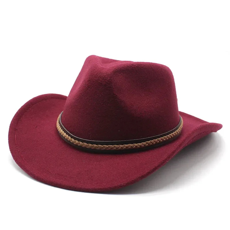 Chapeau Unisexe Cowboy Feutre Hiver – Westoria