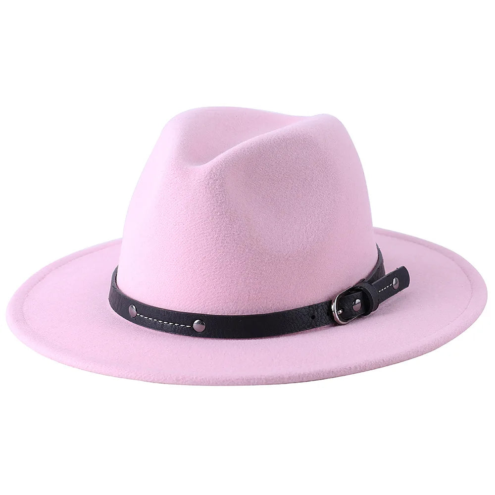 Chapeau Unisexe Fedora Laine Large Bord – Brookwell
