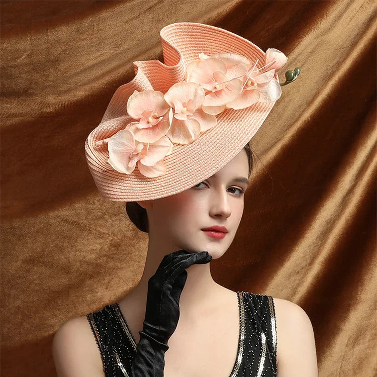 Chapeau Femme Fascinator Mariage Luxe – Déliora