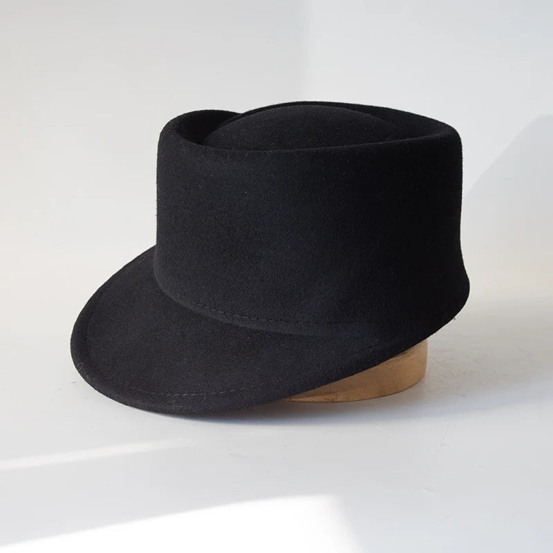 Chapeau Unisexe Fedora Feutre Style Britannique – Equestryn