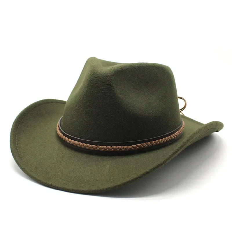 Chapeau Unisexe Cowboy Feutre Hiver – Westoria