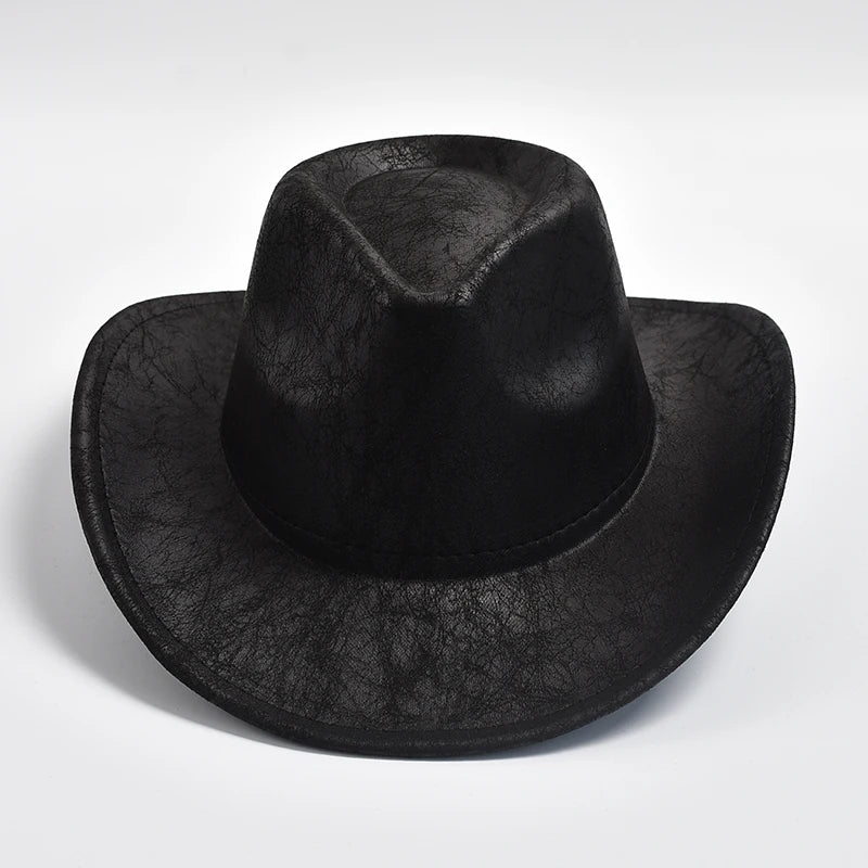 Chapeau Unisexe Cowboy Vintage cuir – Westlyn