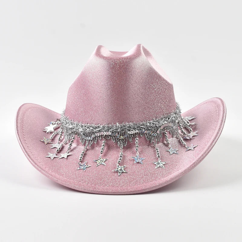 Chapeau Femme Fedora Sequins Strass – Glimmeron