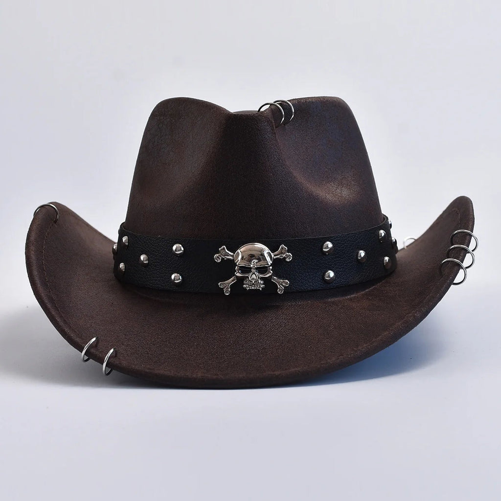 Chapeau Homme Cowboy Vintage cuir – Calderon