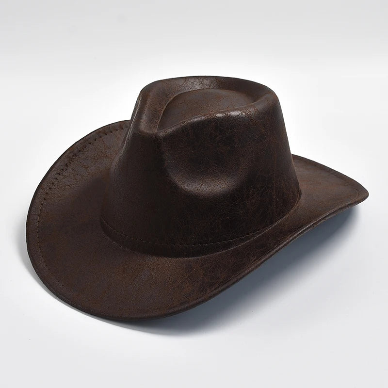 Chapeau Unisexe Cowboy Vintage cuir – Westlyn