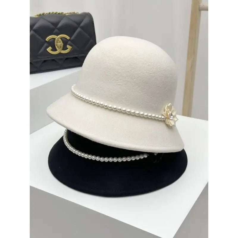 Chapeau Femme Béret Laine Vintage – Perlyne