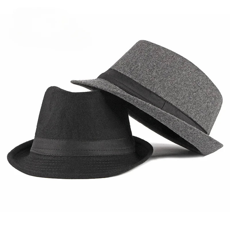 Chapeau Unisexe Fedora Jazz Printemps Été – Blackton