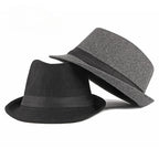 Chapeau Unisexe Fedora Jazz Printemps Été – Blackton