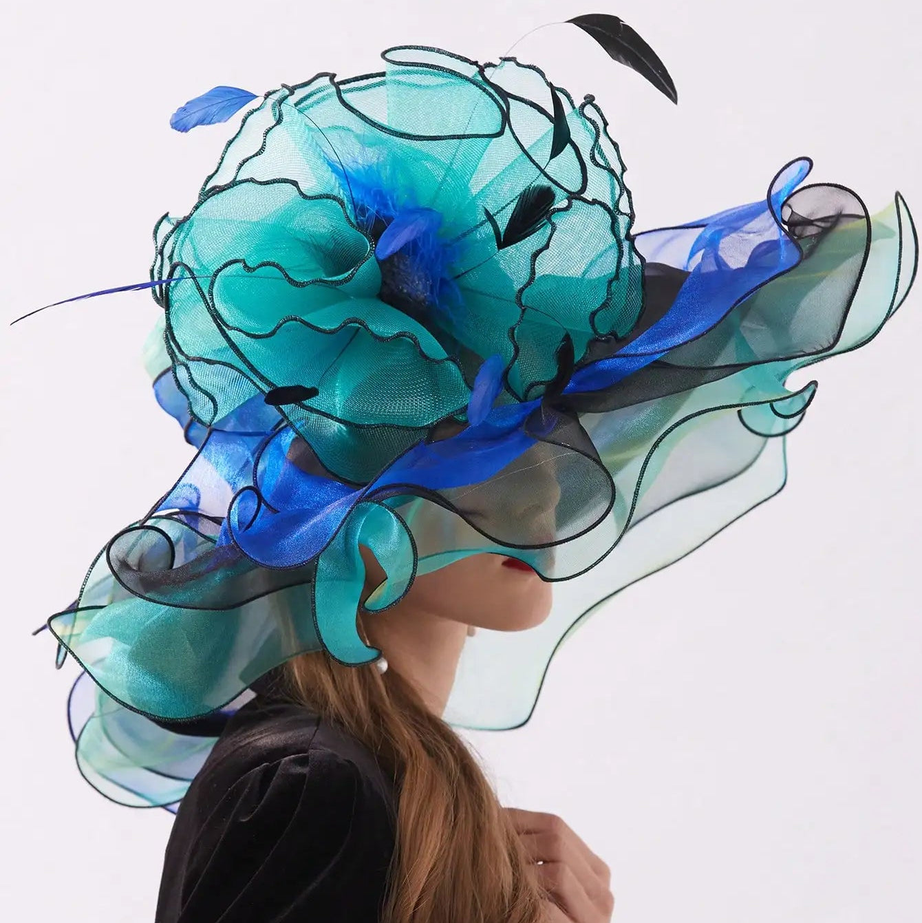 Chapeau Femme Fascinator Derby Organza – Florwick