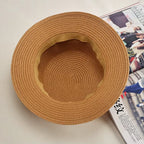 Chapeau Femme Panama Paille Nœud Été – Elowen