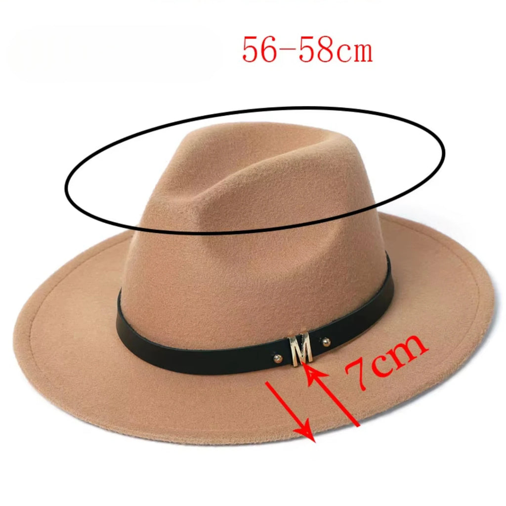 Chapeau Unisexe Fedora Feutre Style Britannique – Hawkwell